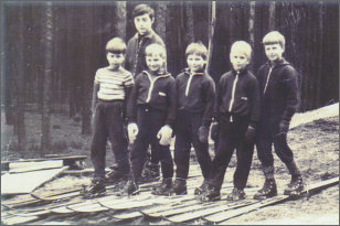 Mario Wonde, Uwe Scharf, Roland und Dieter Blumberg, ??, Steffen Wonde 